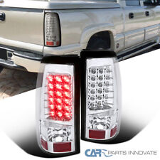 Clear Fits 2003-2006 Chevy Silverado 1500 2500 3500 Led Tail Lights Brake Lamps