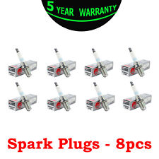 Set Of 8 Ngk 3199 Laser Platinum Spark Plugs Bkr6equp