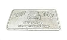 Vintage Top Tin Street Rods Of Denton Texas Car Club Plaque Pre-owned 9.5x4 34