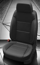 2021 Chevy Silverado Crew Cab Lt Katzkin Black Leather Seats Replacement Covers