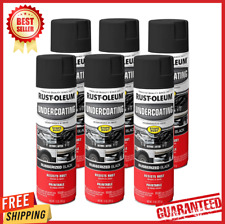 Car Rubberized Undercoating Spray Paint Black 15 Oz Rust-oleum Automotive 248657
