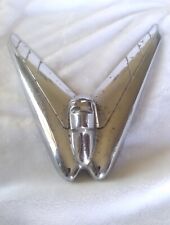 1952 Nash Hood Ornament Upper Winged Kneeling Lady 3114126