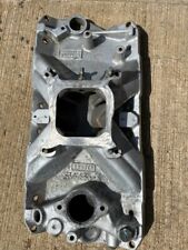 Edelbrock Torker Aluminum Intake Manifold Sbc Chevy 2725 Rat Hot Rod Jalopy