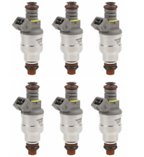 Set 6 Flow Matched Fuel Injectors Set For Ford 6 Cyl 3.8l 4.9l F1ze-b4c
