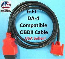 Obdii Obd2 Cable Compatible With Da-4 For Snap On Scanner Verus Wireless Eems325