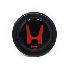 New Steering Wheel Horn Button Red Letter H Logo Fits Honda Sparco Momo Nrg Omp