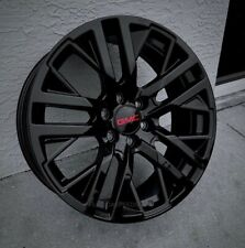 Gloss Black Gmc Sierra Denali Style Wheels 22x9 Fits 2000-2023 Sierrayukon
