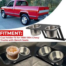 For Chevy Truck Cupholder Bench Seat 1988-1994 Suburban K C1500 Dual Cup Holder