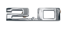 Porsche 914 2.0 Silver Metal Emblem