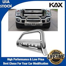 Front Bumper Bull Bar For Ford F-250 2011-2015 2016 Brush Grille Guard Silver Us