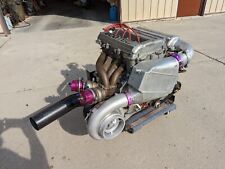 Roush Gm Ecotec Racing Engine 4-cyl Gt45r Turbo Fresh 0 Passes Complete Methanol