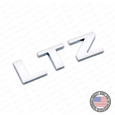For Chevy Silverado Ltz Tailgate Logo Nameplates Letter 3d Decal Emblem Chrome