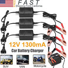 Universal 12v Car Battery Maintainer Charger Auto Trickle Motorcycle Boat