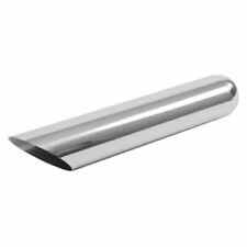 Exhaust Tip  Chrome  Non-rolled  Angle-cut Part  Jac418 Upgrade Your Ride