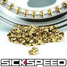100 Pc 24k Gold Wheel Rivets For Wheelrim Lip P12