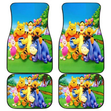 Funny Pooh And Friends Family Cartoon Gift Car Floor Mats