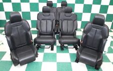 21 Grand Cherokee Black Leather Heat Cool Buckets 2nd Captains 3rd Row Seats