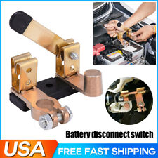 Knife Blade Battery Disconnect Switch Top Post Heavy Duty Shut Off Car 1224v