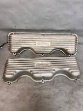 New Out The Box Chevy Edelbrock 41409 Classic 348409 Satin Valve Covers