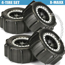 4 Pro-line Sling Shot 8.5 Sand Tires On Pro-loc Wheels Traxxas X-maxx Xrt