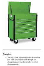 Snap On Toolbox 40 Six-drawer Rolling Cart Extreme Green. Brand New