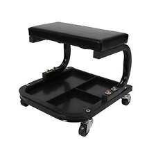 Garage Shop Creeper Seat With Tool Tray Rolling Padded Auto Mechanic Stool
