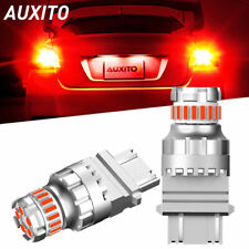 Auxito Flash Blink Red Led Brake Stop Tail Light Bulbs 3157 3057 For Ford Nissan