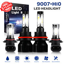 For Ford Expedition 1999-2002 Combo Led Headlight Highlo Beam Foglight 4x Bulbs