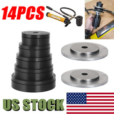 Sheet Metal Hole Dimple Die Kit For Harbor Freight Hydraulic Punch Driver Kit