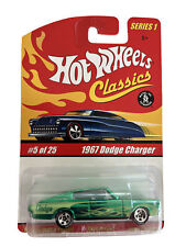 Hot Wheels Classics Series 1 5 Of 25 1967 Dodge Charger Green B234
