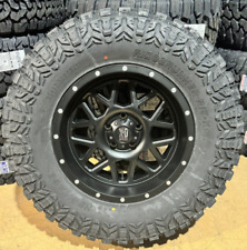 18x9 Xd Xd820 Grenade Black Wheels Rims 35 Mt Tires 5x150 Toyota Tundra Sequoia