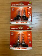 Sylvania 9005 Silverstar Ultra Headlight 2 Pairs 4 Bulbs
