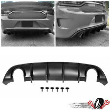 For 15-23 Dodge Charger Srt Factory Style Rear Diffuser Bumper Lip Lower Valance