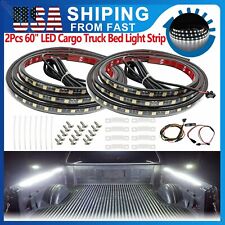 For Ford F150 F250 F350 2x 60 Led Cargo Truck Bed Light Strip Lamp Lighting Kit