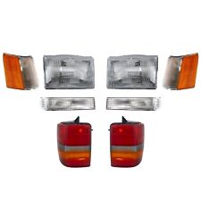 Tail Light Kit For 1993-1998 Jeep Grand Cherokee Driver And Passenger Side