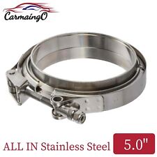 5 Quick Release V-band Clamp Stainless Steel Male Female Flange For Turbo Pipe