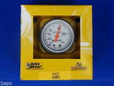 Auto Meter 4303 Ultra Lite Vacuum Boost Mechanical Gauge 2 116 30 In.hg 30 Psi