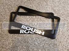 Roush License Plate Frame Racing Mustang Ford Gt Nascar - Pair