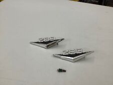 Ford C30816c144a Original 289 Emblems-used In Ok To Good Overall Condition