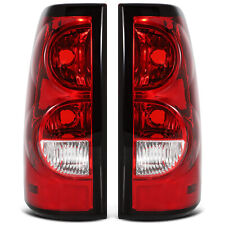 Tail Lights For 2003-2006 Chevy Silverado 1500 2500 3500 Hd Rear Brake Lamps Lr