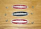 1954-1962 Delco Remy Distributor Starter Generator Tags Set Of 3 Usa Made 