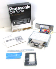 Nos Vintage Panasonic Cassette Car Stereo W Electronic Amfm Tuner Cq-s900eu