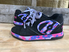 Heelys Skate Shoes - Youth 5 - Black - Pinkpurple Camo - Wheels Included