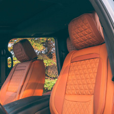 Stained Brown Seat Covers By Seatcoversolutions Full Set