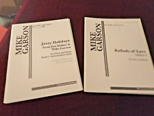 Two Jim Walkermike Garson Collections For Flute Piano Sheet Music