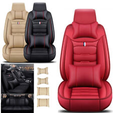For Jeep Grand Cherokee Wrangler Car Seat Covers Leather Front Rear Cushion Pads