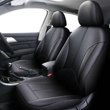 Leather Full Set Car Seat Cover Waterproof Cushion Universal For Sedan Suv Truck