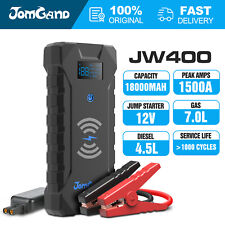 Car Jump Starter 1500a Peak 12v Battery 18000mah Usb Booster Portable Power Bank