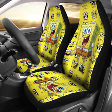 Spongebob Squarepants Car Seat Covers Cartoon Gift For Fans
