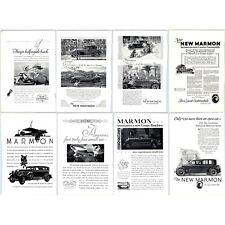 X8 Lot C1920s Marmon Car Page Print Ads New Little 8 75 Roadster Nordyke 1z